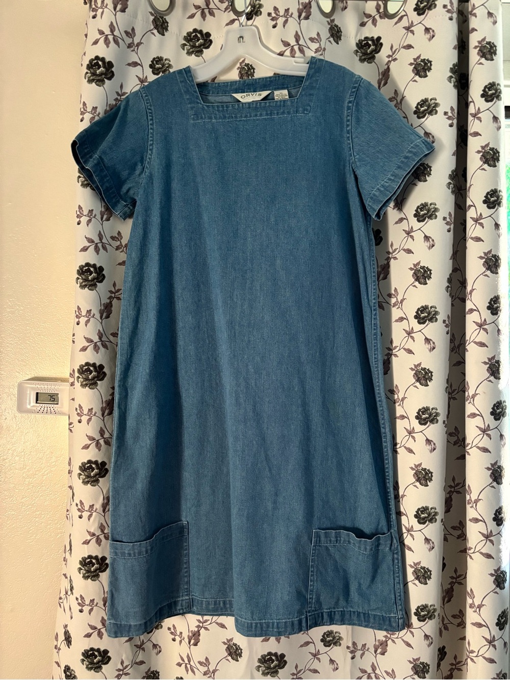Vintage 80s/90s Orvis Denim Dress